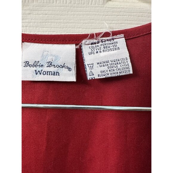 Vtg 90 Bobbie Brooks Woman PL Vest Floral Embroidered Patchwork Fairy Whimsigoth - Picture 7 of 16